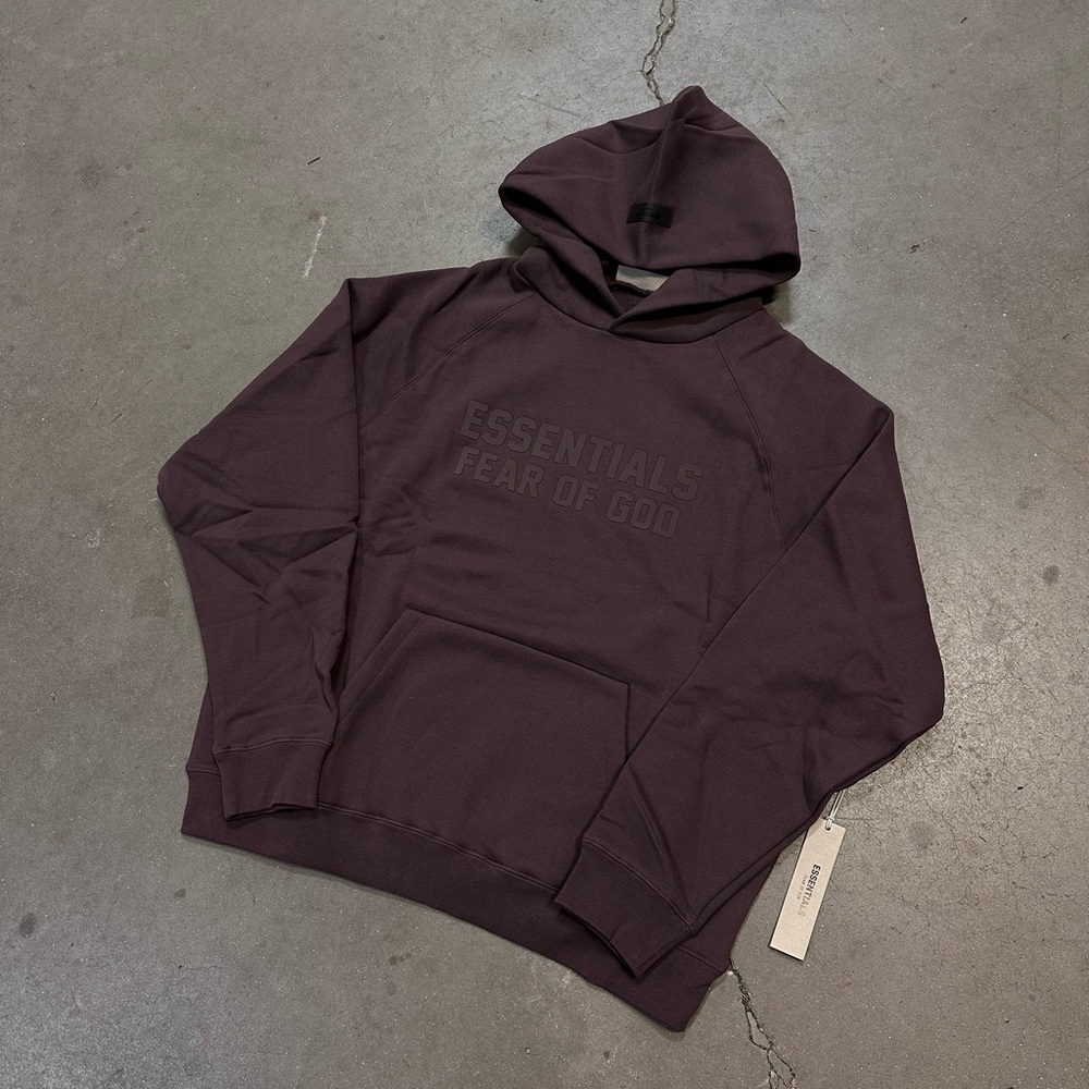 Essentials Fear of God “Plum” Hoodie